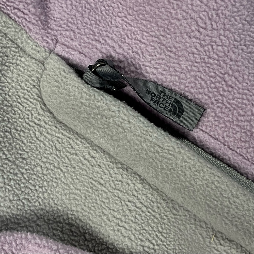 The North Face Jacket Women Small Lavender Denali Fleece Full‎ Zip Polartec - Picture 8 of 10